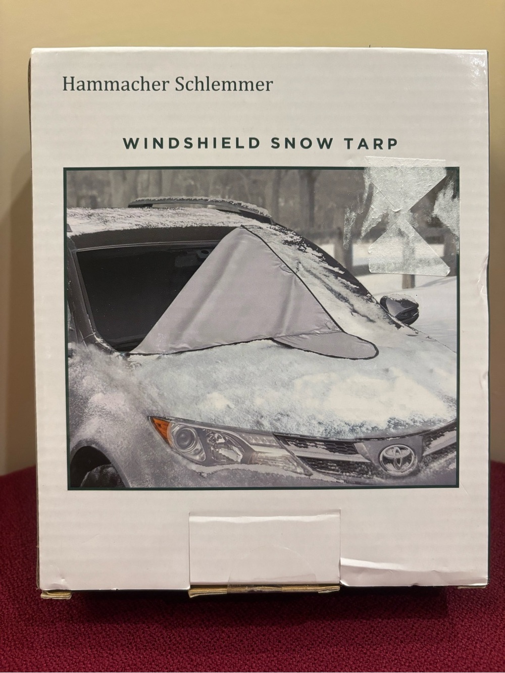 Hammacher Schlemmer Winshield Snow Frost Tarp. NIB